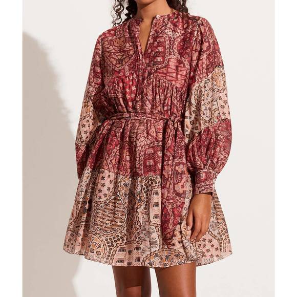 NEW CHUFY femi mini dress in cairo red - Picture 1 of 5